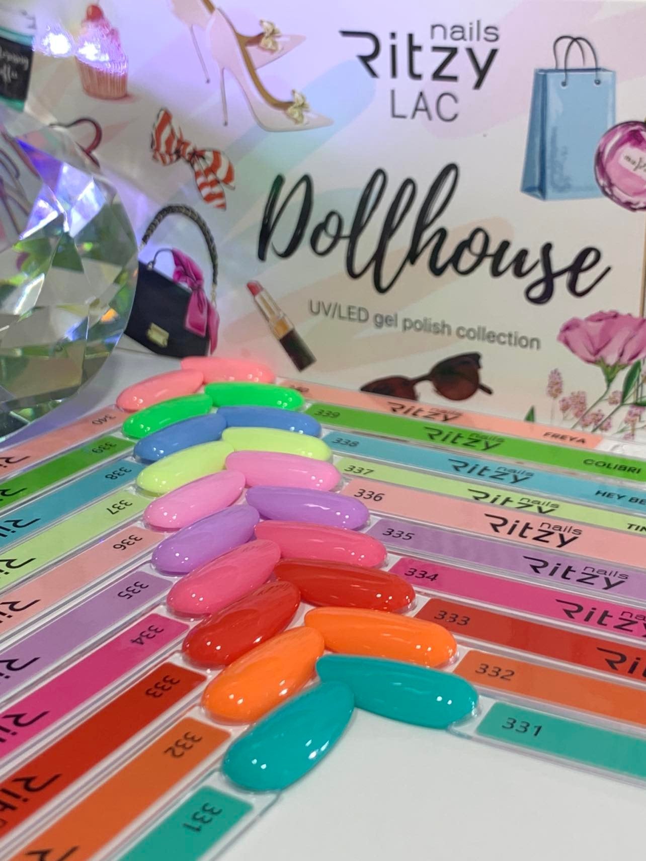 “Dollhouse" colección de 10x 9ml colores.