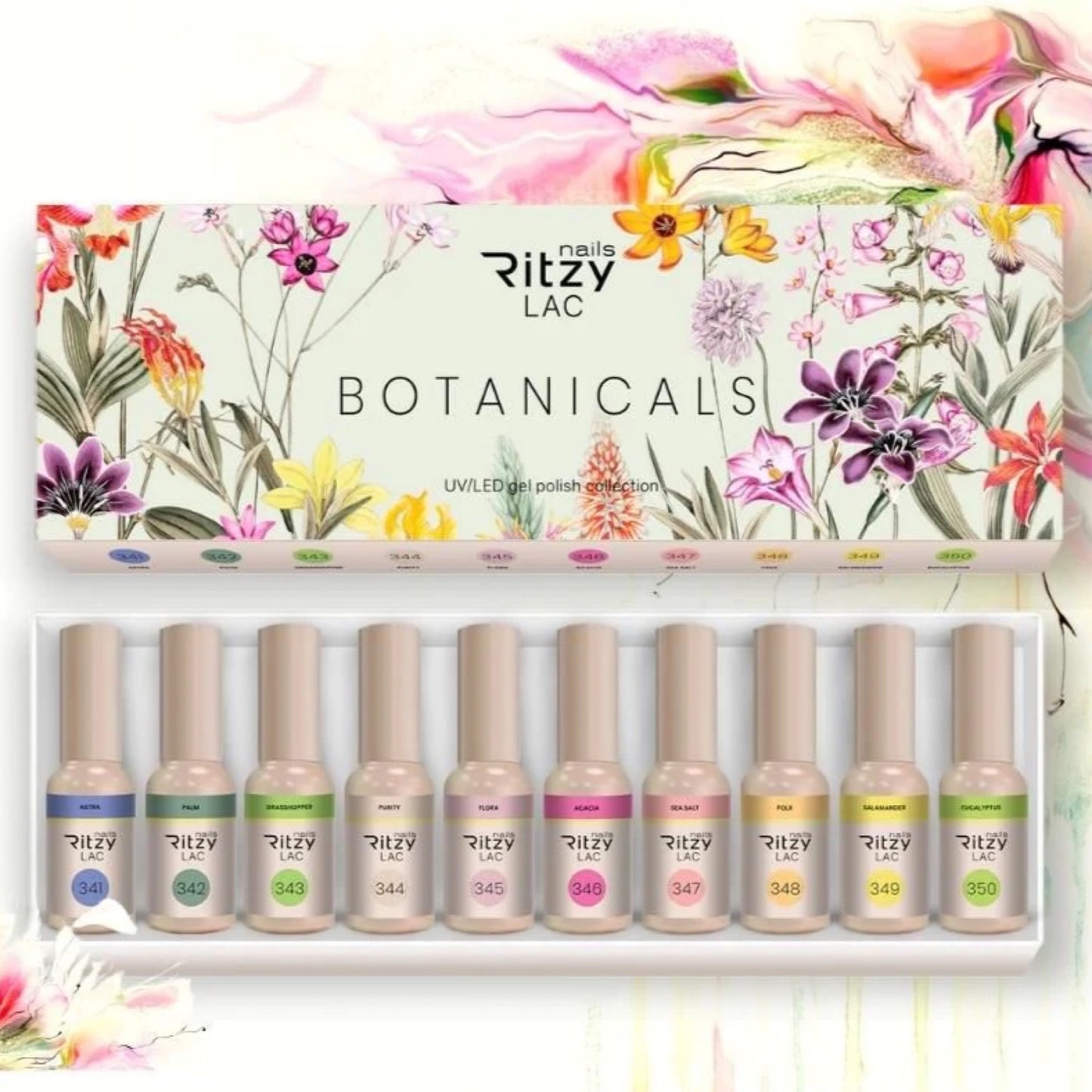 “Botanical"colección de 10x 9ml colores.