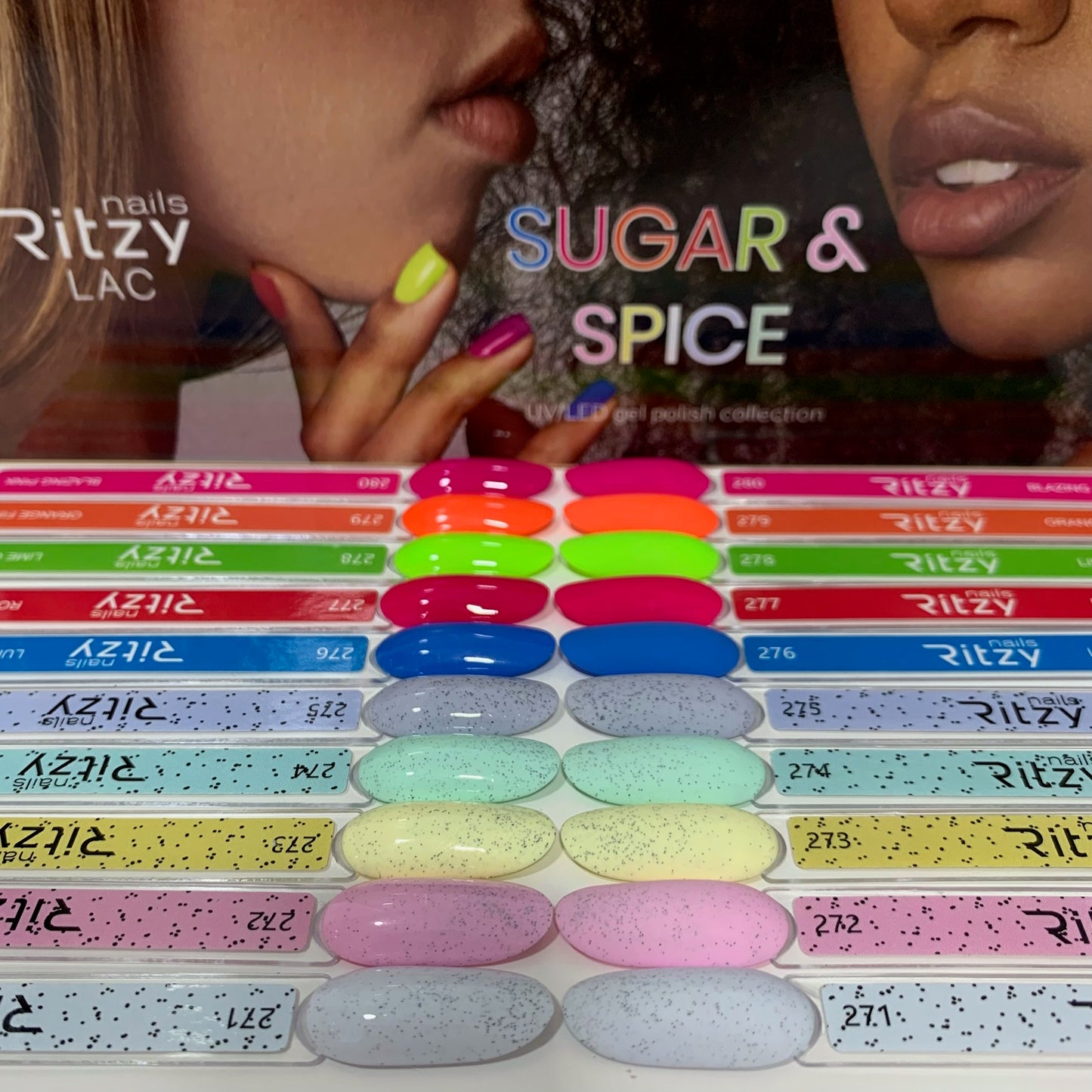 “Sugar & Spice” colección de 10colores x 9ml