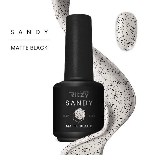 Sandy  "Matte black" Top