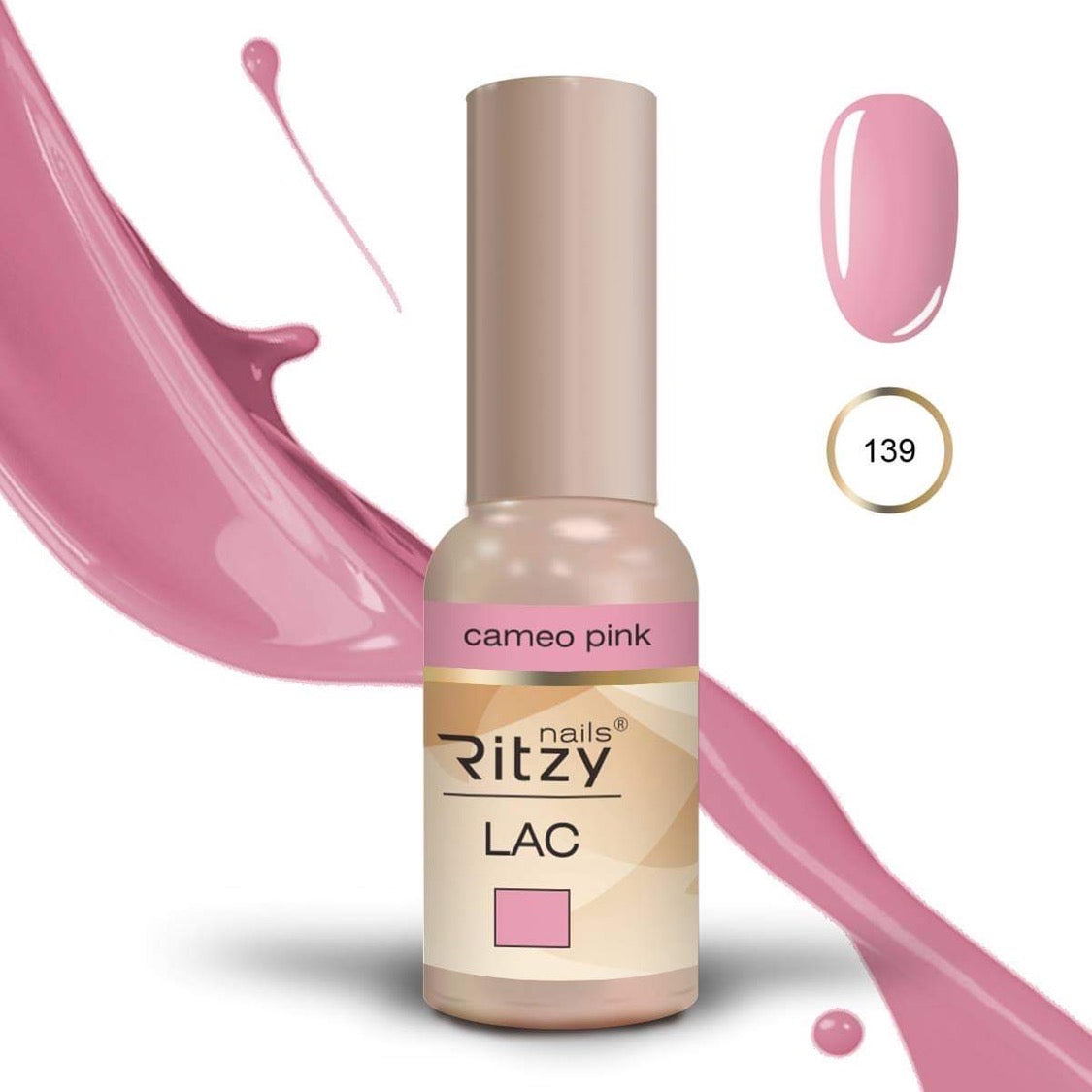 Ritzy lac Cameo pink Nr 139