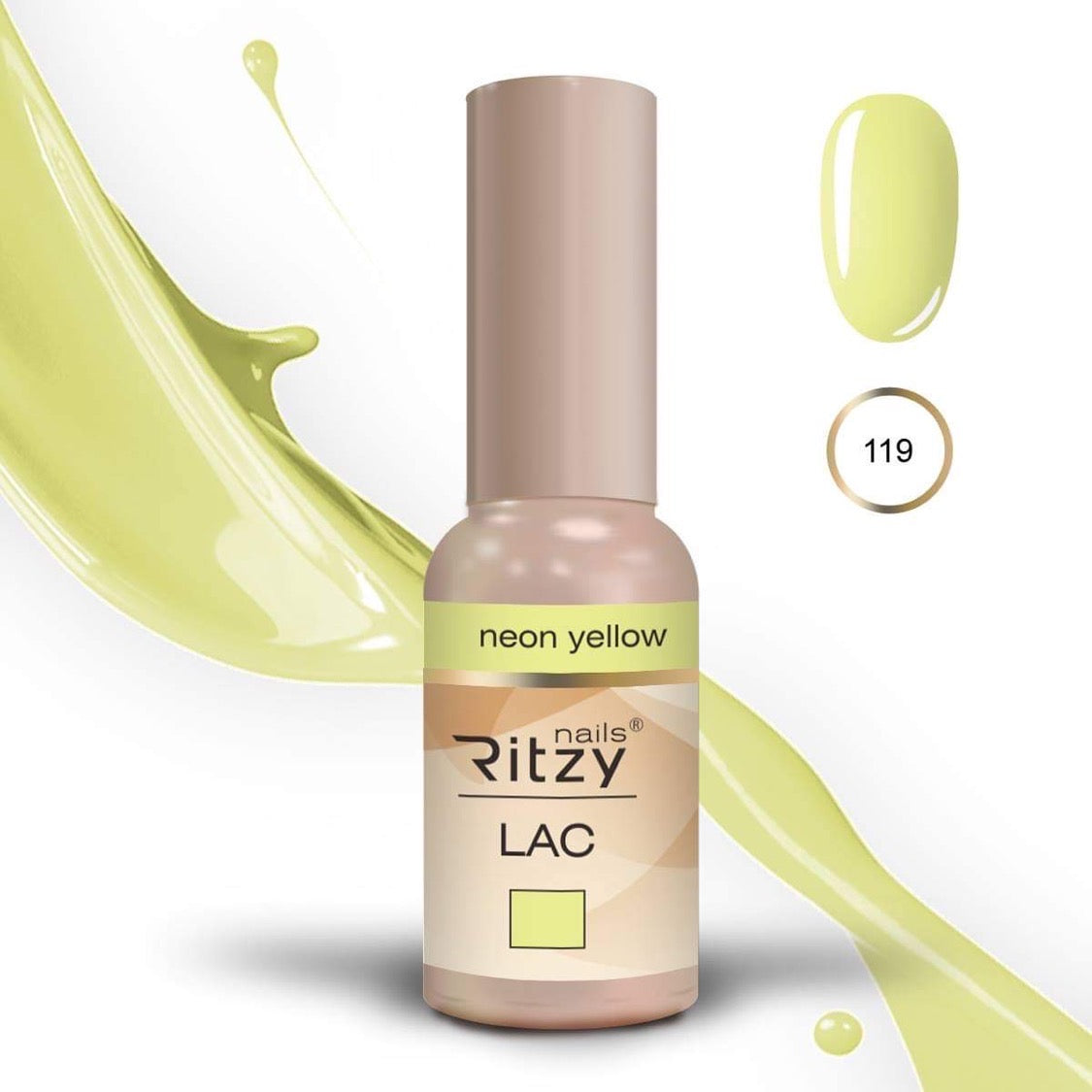Ritzy Lac Neon yellow Nr 119
