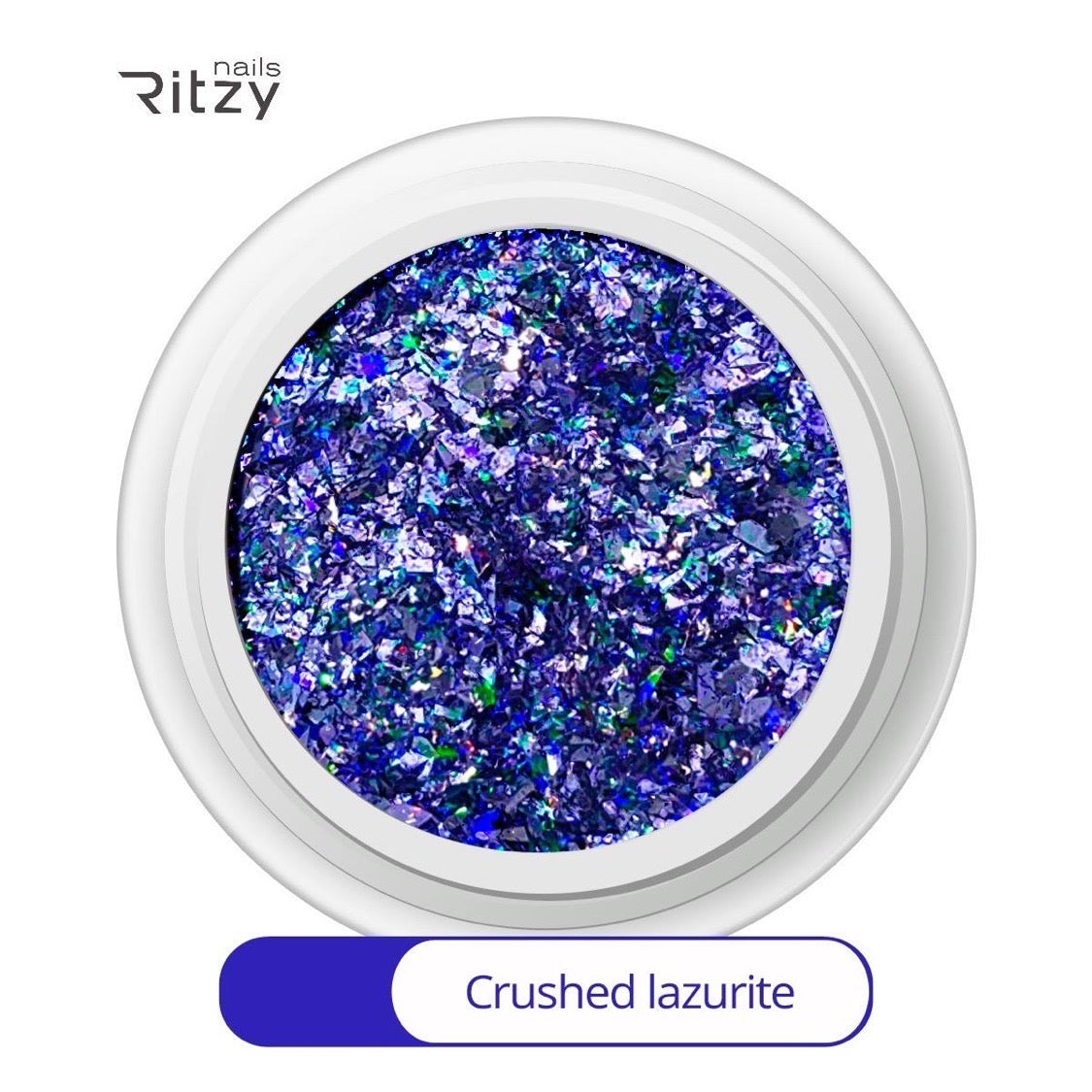 Crushed lazurite