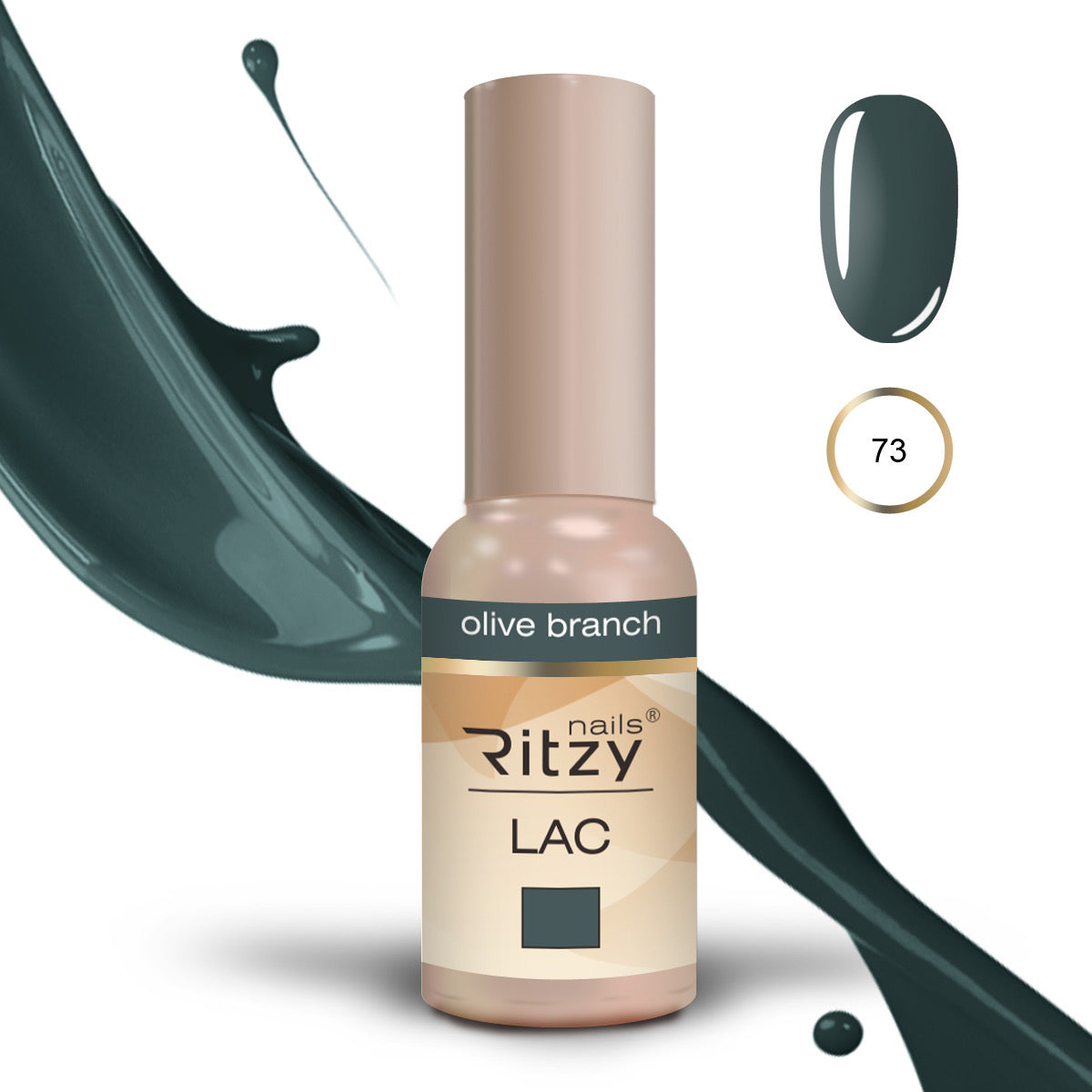 Ritzy Lac Olive branch Nr 73