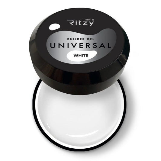 UNIVERSAL “White”Self-leveling builder gel 15/50ml