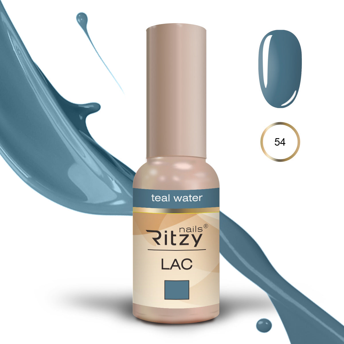Ritzy Lac Teal water Nr 54