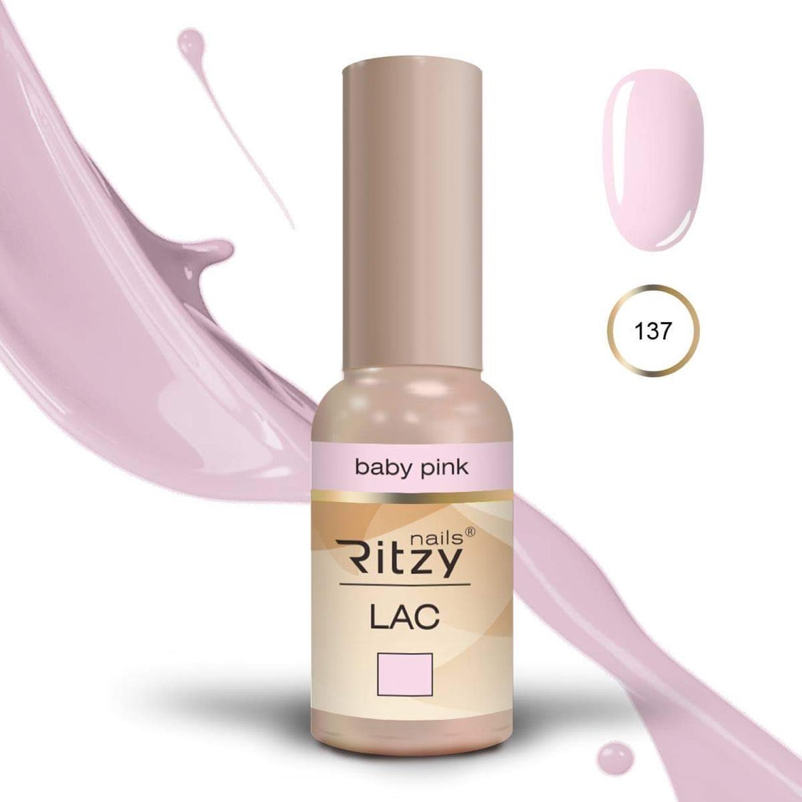 Ritzy lac Baby pink Nr 137