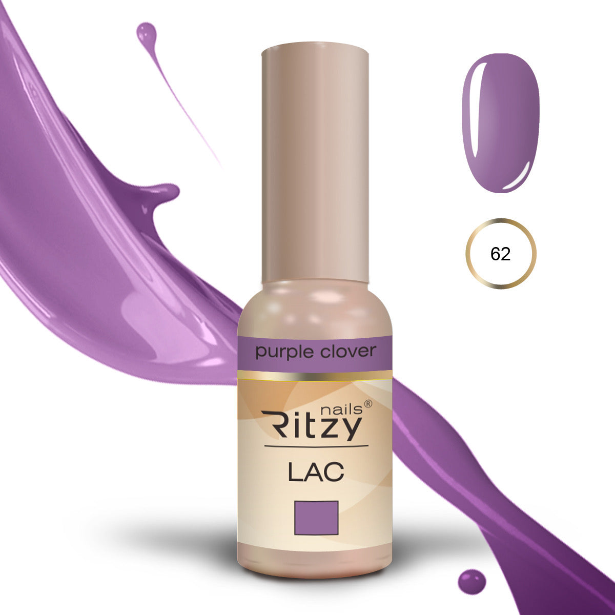 Ritzy Lac Purple clover Nr 62