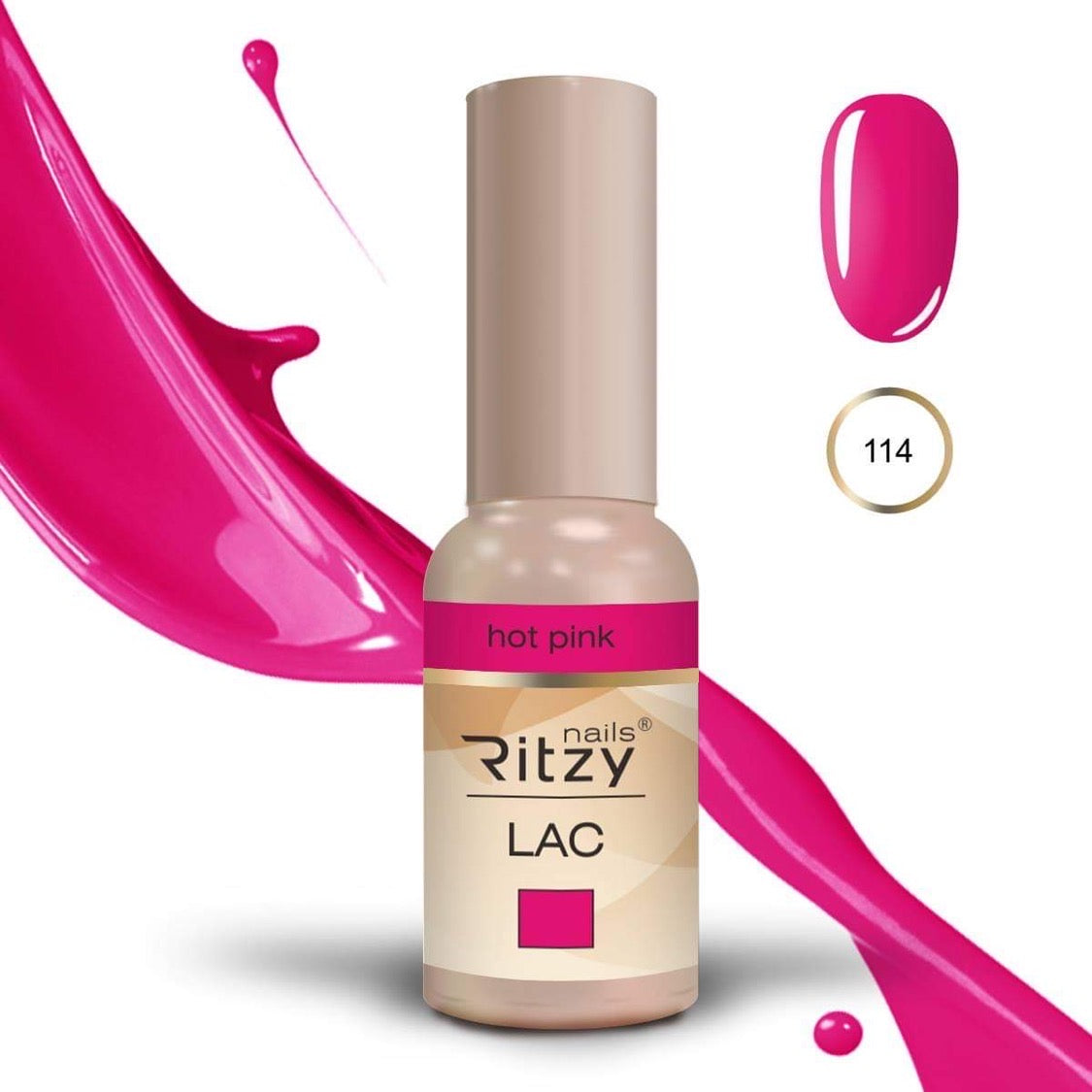 Ritzy Lac Hot pink Nr 114
