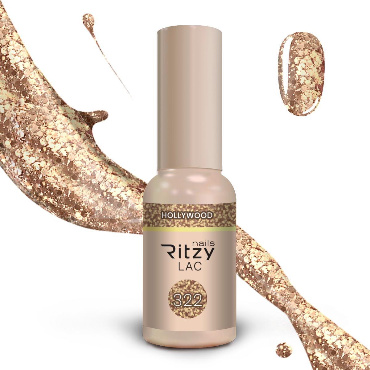 Ritzy Nails “Let it Glow ”collection of 10x 9ml colors.