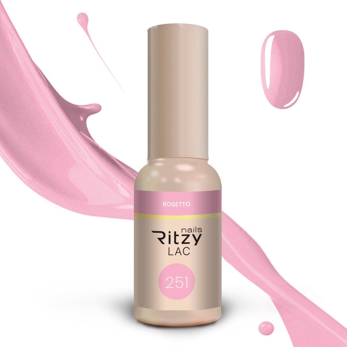 Ritzy Nails “Lipstick” collection of 10 colors x 9ml