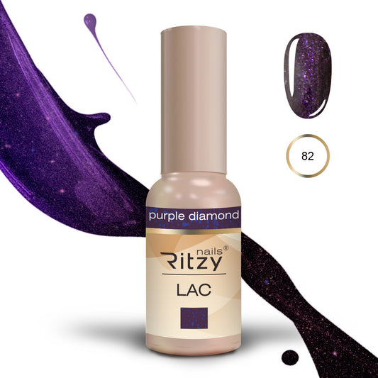 Ritzy Lac Purple diamond Nr 82