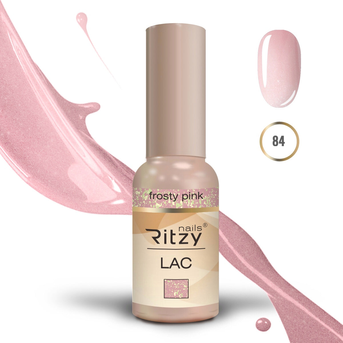 Ritzy Lac Frosty pink Nr 84