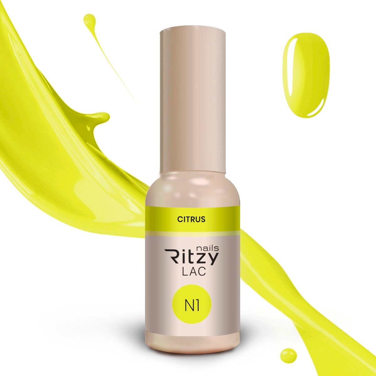 Ritzy Nails “NEON" collection of 10x 9ml colors.